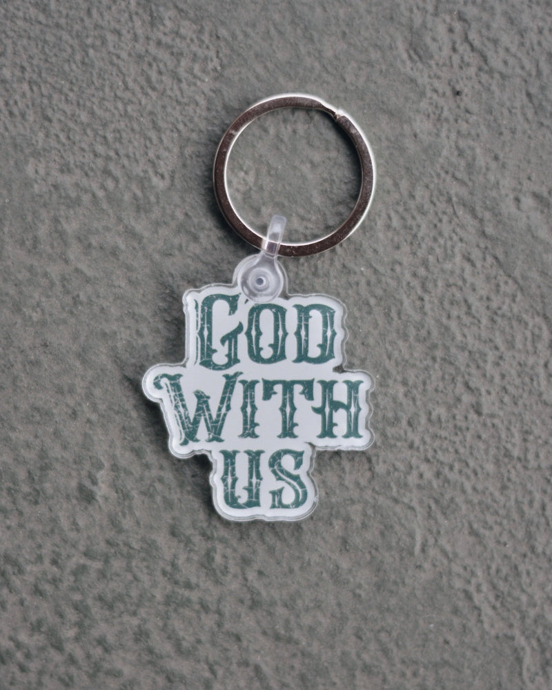 
            
                Load image into Gallery viewer, &amp;quot;God With Us&amp;quot; - Keychain - Proclamation Coalition
            
        