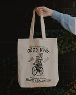 "Good News - Paper Boy" Tote Bag - Proclamation Coalition