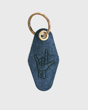 Hand Crafted Italian Leather Keychain - Proclamation Coalition