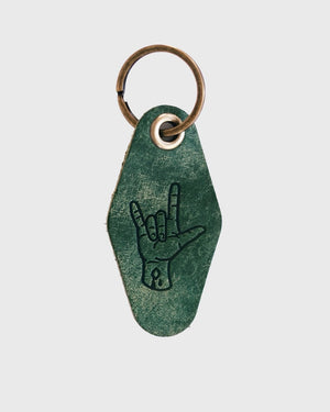 
            
                Load image into Gallery viewer, Hand Crafted Italian Leather Keychain - Proclamation Coalition
            
        