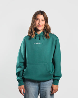 "Immanuel - Where Jesus Walked" Teal Hoodie - Proclamation Coalition