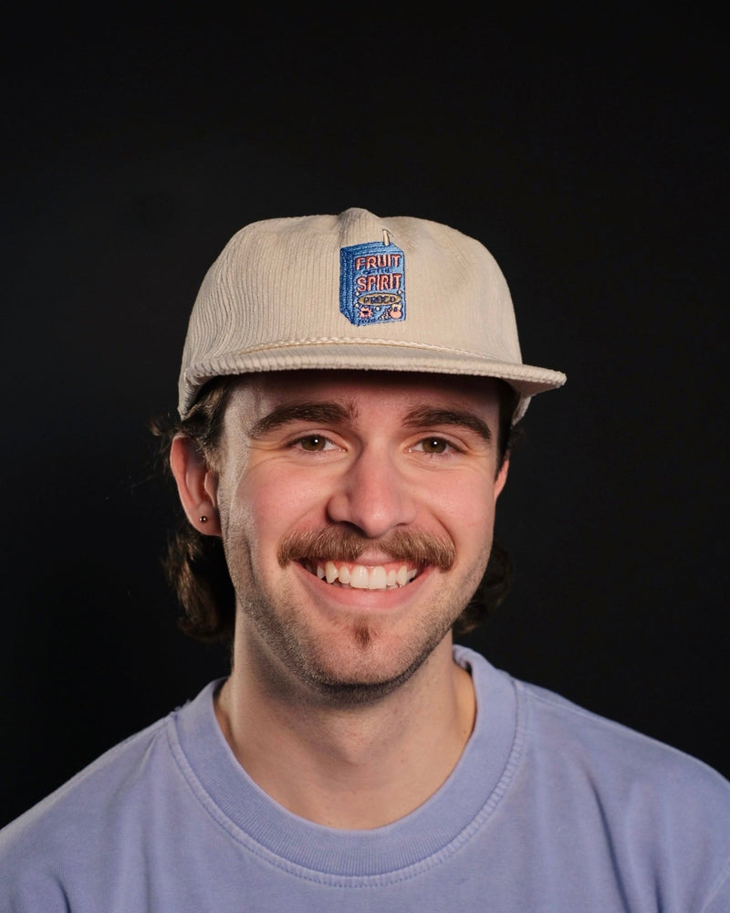 "Juice Box" Vanilla Corduroy Hat Proclamation Coalition