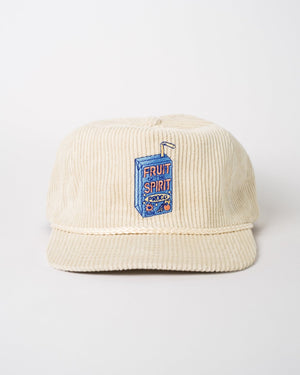 
            
                Load image into Gallery viewer, &amp;quot;Juice Box&amp;quot; - Vanilla Corduroy Hat - Proclamation Coalition
            
        