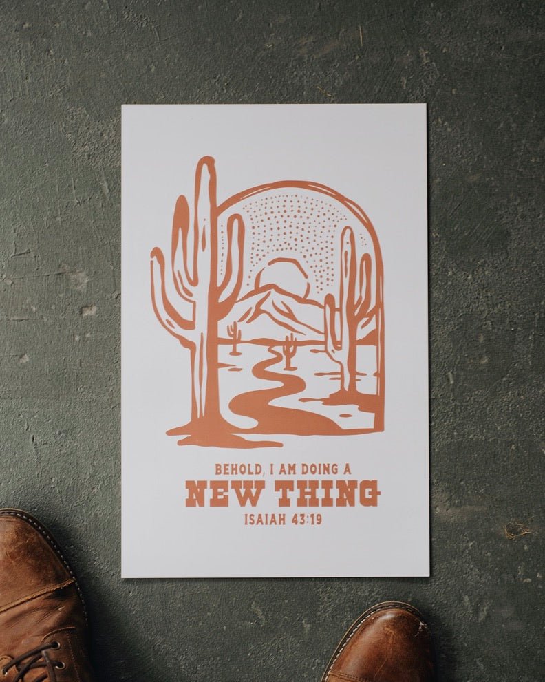 "NEW THING" Poster - Proclamation Coalition