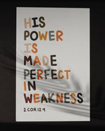Power in Weakness - Poster - Proclamation Coalition