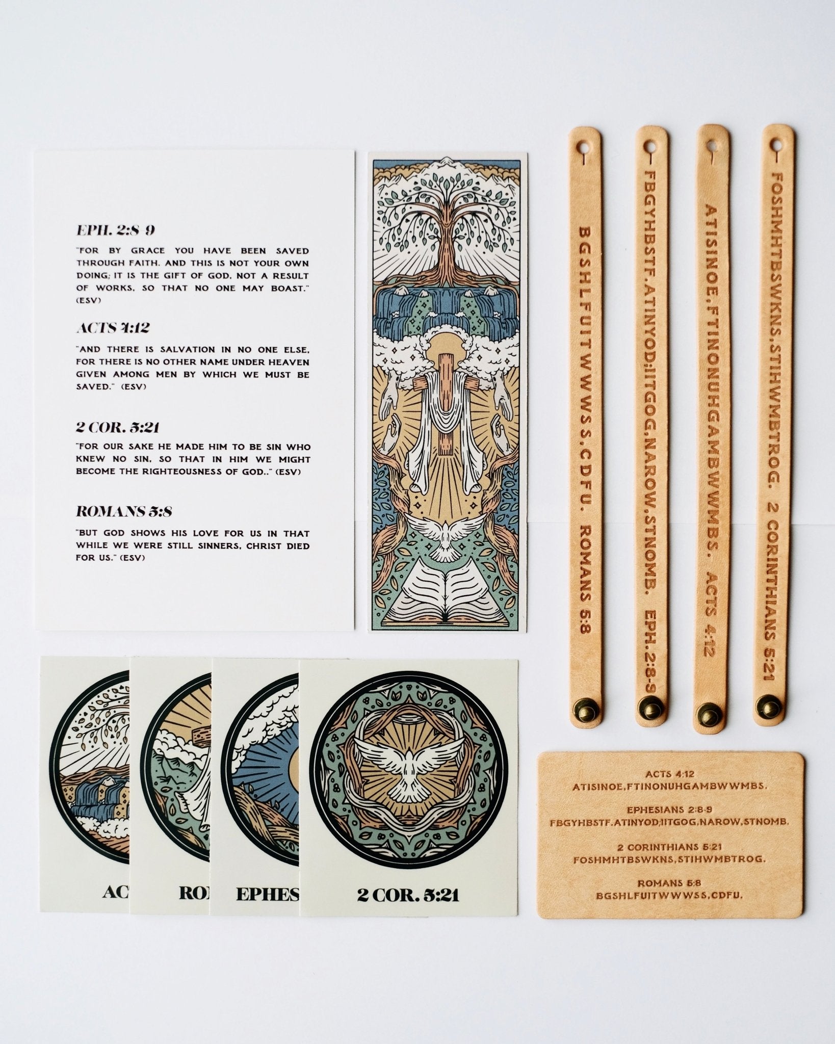 Premium “Gospel” Project - Hand Crafted Leather Bands