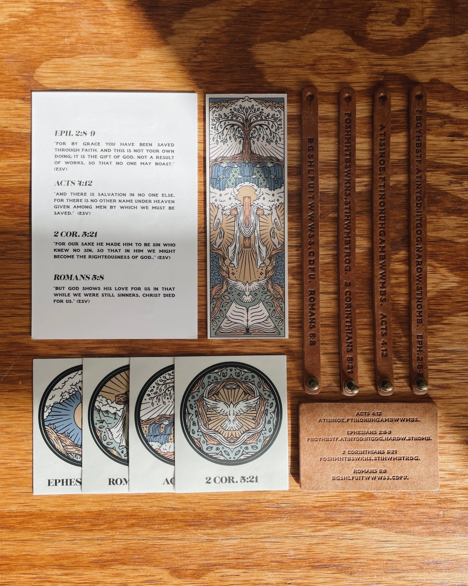 Premium “Gospel” Project - Hand Crafted Leather Bands