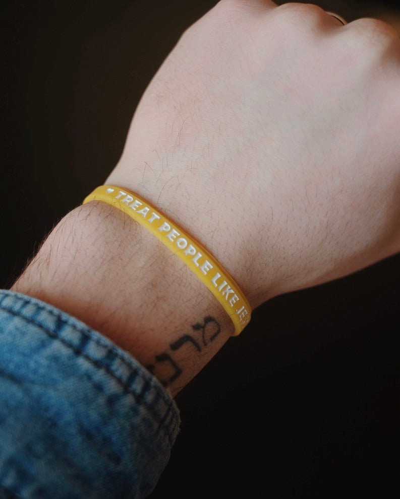 "Treat People Like Jesus Died for Them" Wristbands - Proclamation Coalition