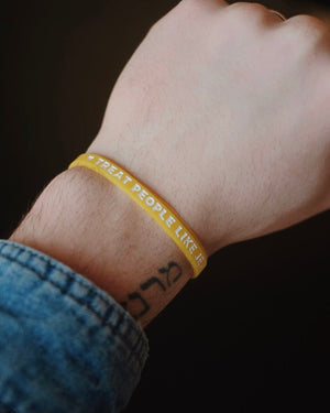 "Treat People Like Jesus Died for Them" Wristbands - Proclamation Coalition